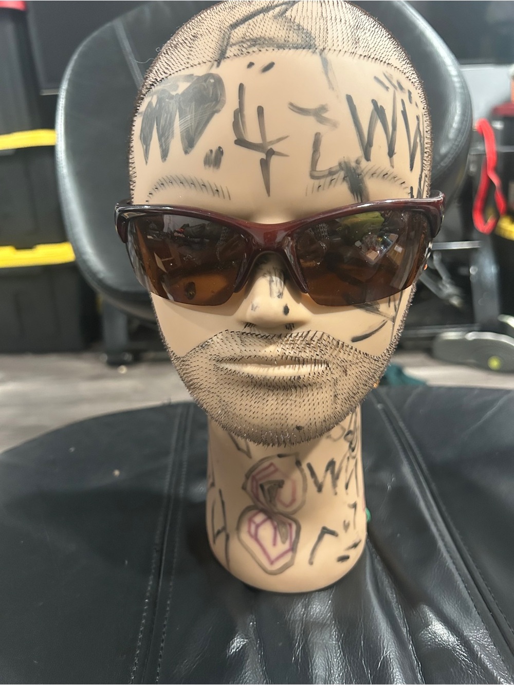 Brown Tinted Sport Sunglasses